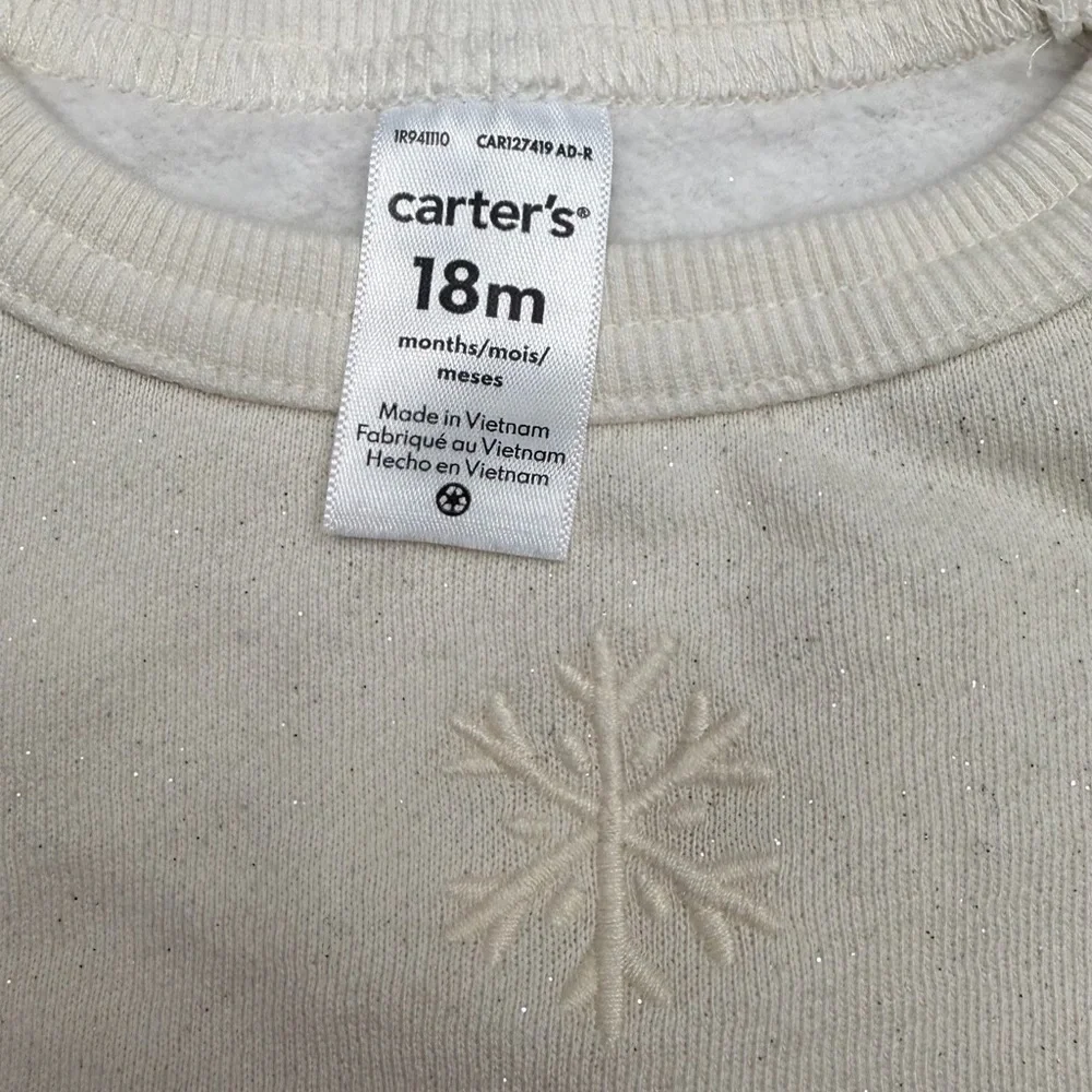 Carter's Soft Cream Sweatshirt for Kids